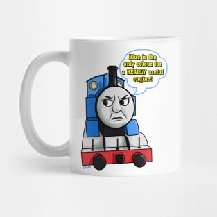 "Blue is the only colour" Thomas Mug